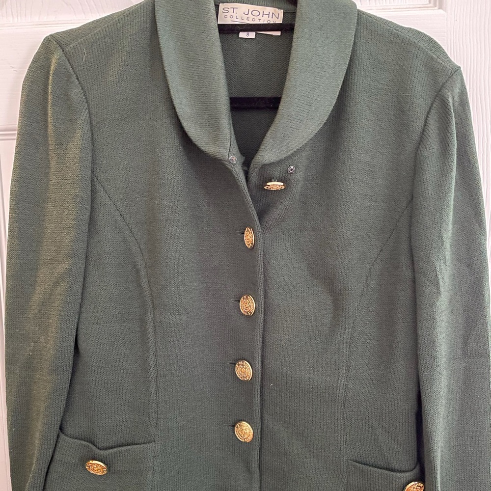 St John Suit Jacket and Skirt